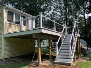 Decking Installation project by J&J All Seasons Corp, Stoughton MA (6)