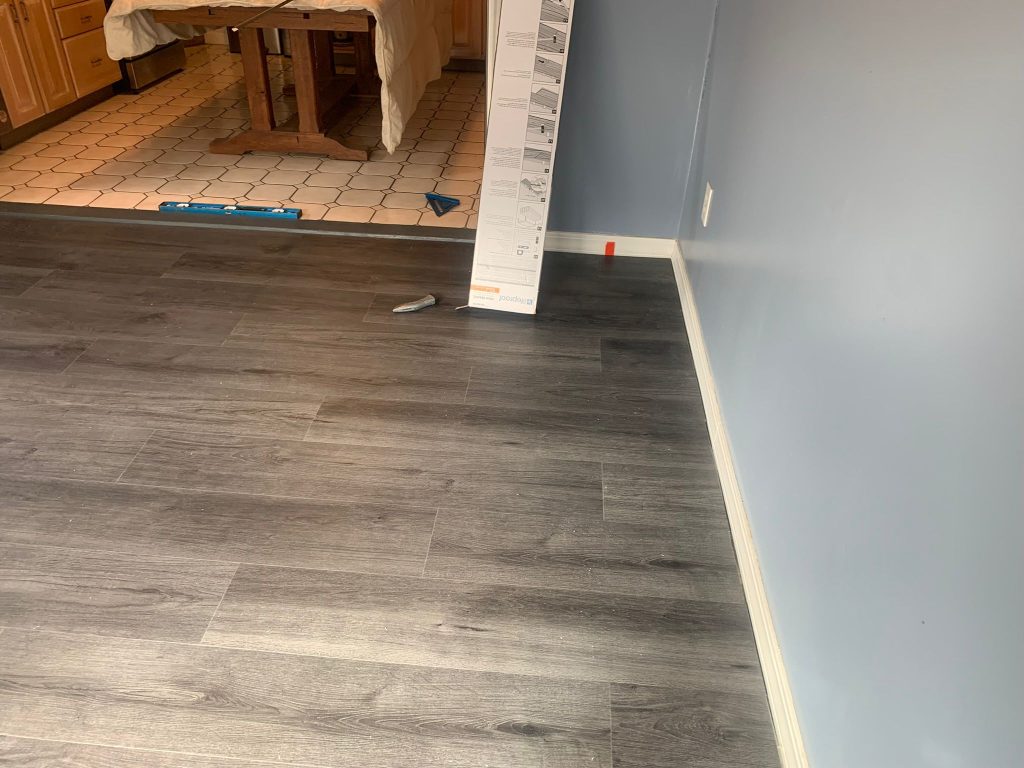 Vinyl Plank Flooring project by J&J All Seasons Corp, Stoughton MA (6)