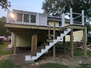 Decking Installation project by J&J All Seasons Corp, Stoughton MA (7)