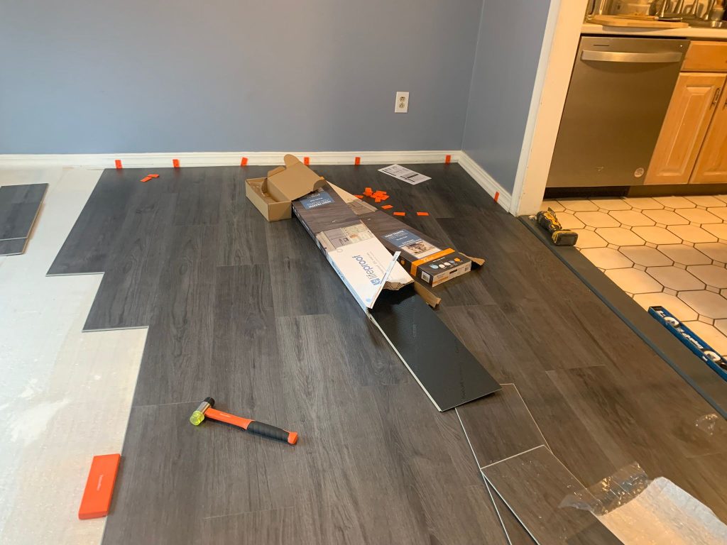 Vinyl Plank Flooring project by J&J All Seasons Corp, Stoughton MA (2)