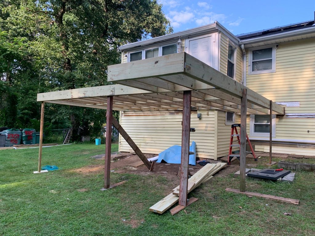 Decking Installation project by J&J All Seasons Corp, Stoughton MA (19)