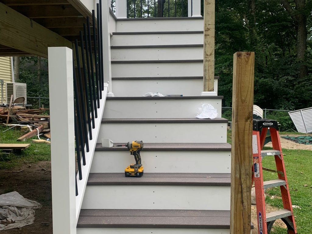 Decking Installation project by J&J All Seasons Corp, Stoughton MA (5)