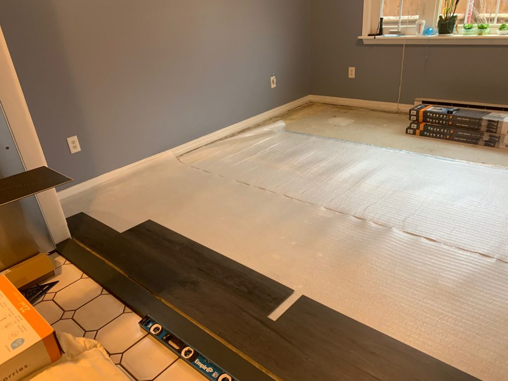 Vinyl Plank Flooring project by J&J All Seasons Corp, Stoughton MA (4)