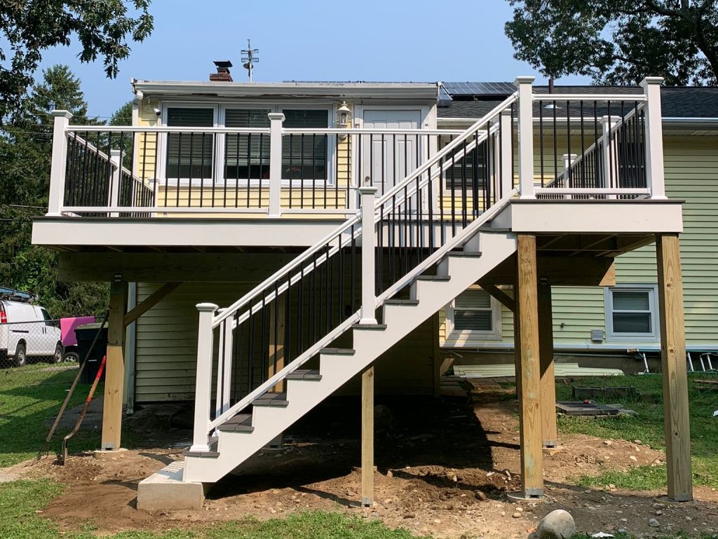 Decking Installation project by J&J All Seasons Corp, Stoughton MA (10)