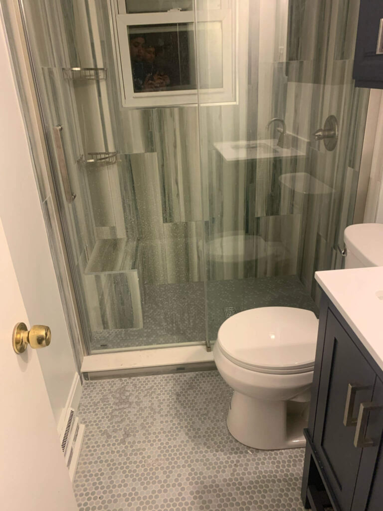 Bathroom Renovation project by J&J All Seasons Corp, Stoughton MA (14)