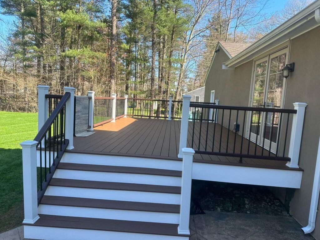 Decking Installation project by J&J All Seasons Corp, Stoughton MA (2)